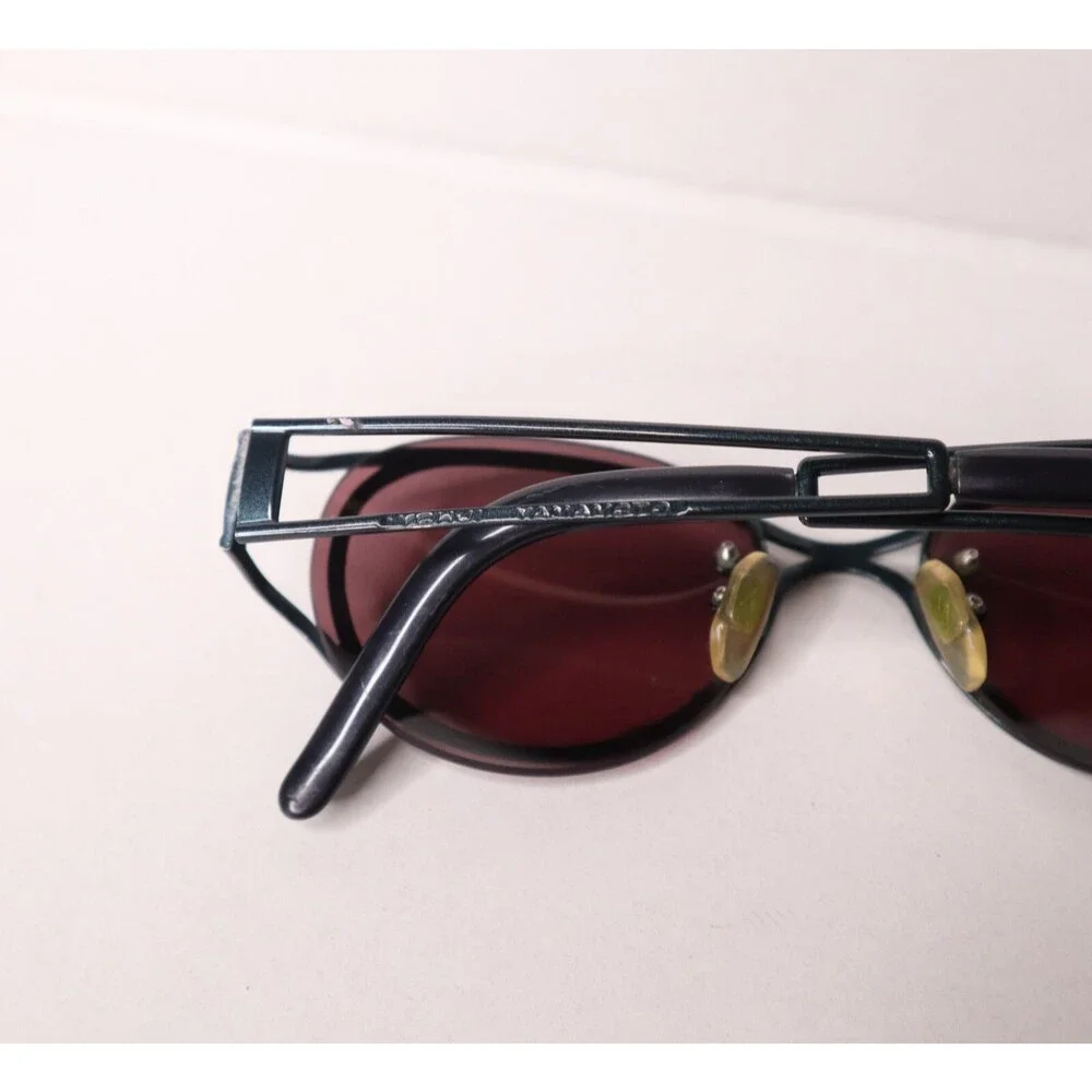 Yohji Yamamoto 52 5105 Vintage 90's Men's Sunglasses 48-20-138 Full Rim Metal - Picture 9 of 12